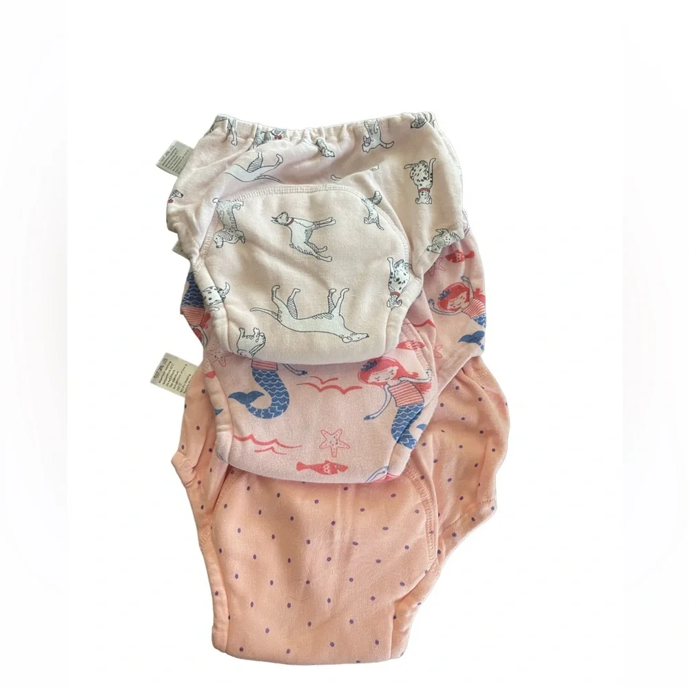 Bundle of 3 Pink designed diaper cover Y2-07